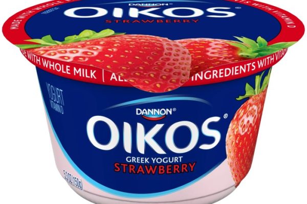 Oikos strawberry yogurt nutrition facts