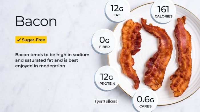 Bacon king nutrition facts